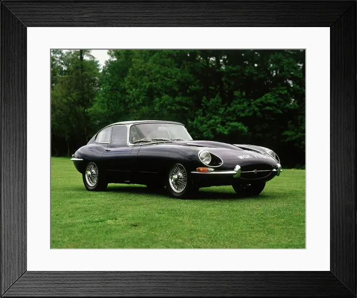Framed Print : 1968 Jaguar E type 4.2 Fixed Head Coupe Framed Print : 1968 Jaguar E type 4.2 Fixed Head Coupe