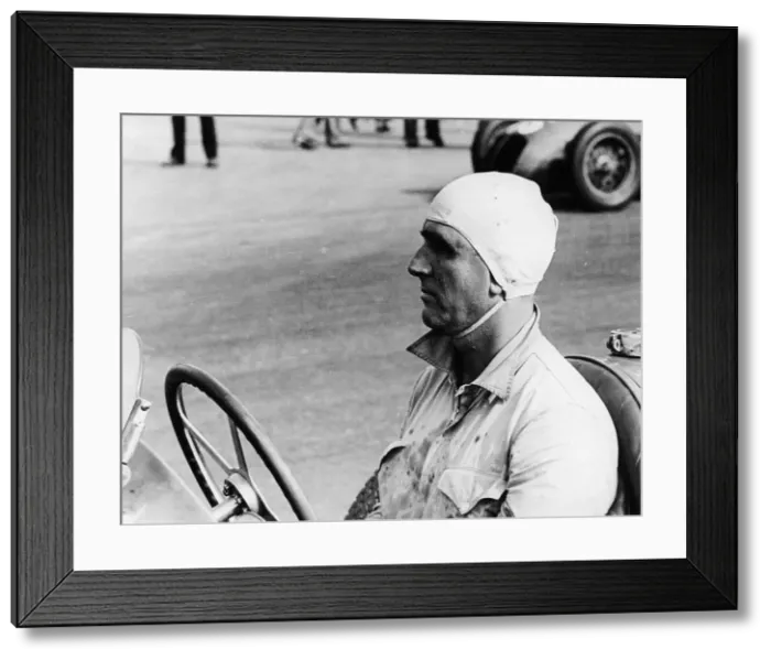 Framed Print : Giuseppe Farina, (early 1950s?) Framed Print : Giuseppe Farina, (early 1950s?)