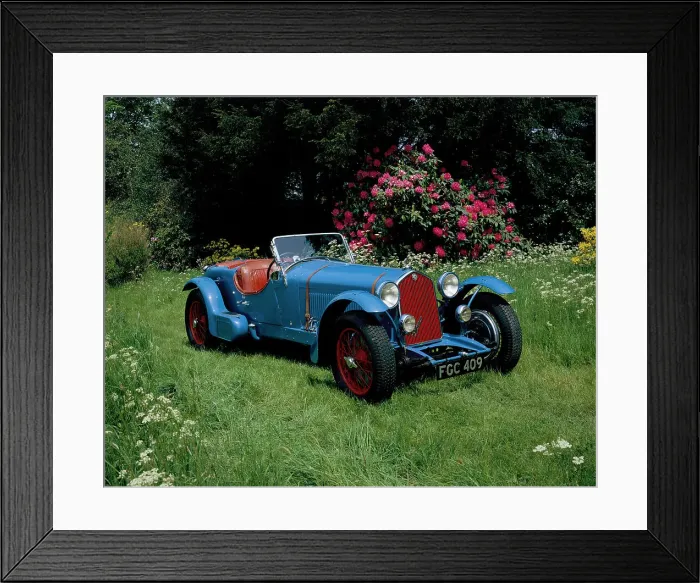 Framed Print : A 1933 Alfa Romeo 8C 2300 Framed Print : A 1933 Alfa Romeo 8C 2300