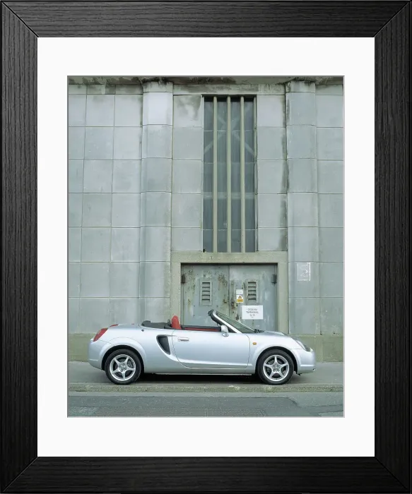 Framed Print : 2000 Toyota MR2 Roadster Framed Print : 2000 Toyota MR2 Roadster