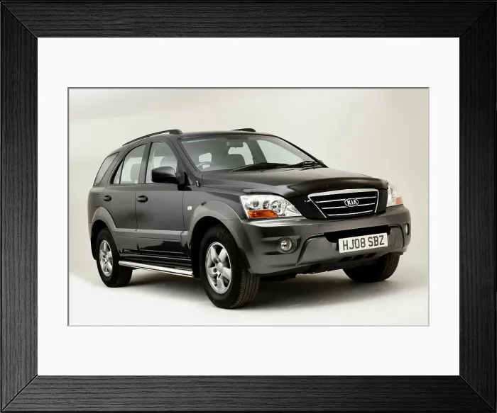 Framed Print : 2008 Kia Sorento Framed Print : 2008 Kia Sorento