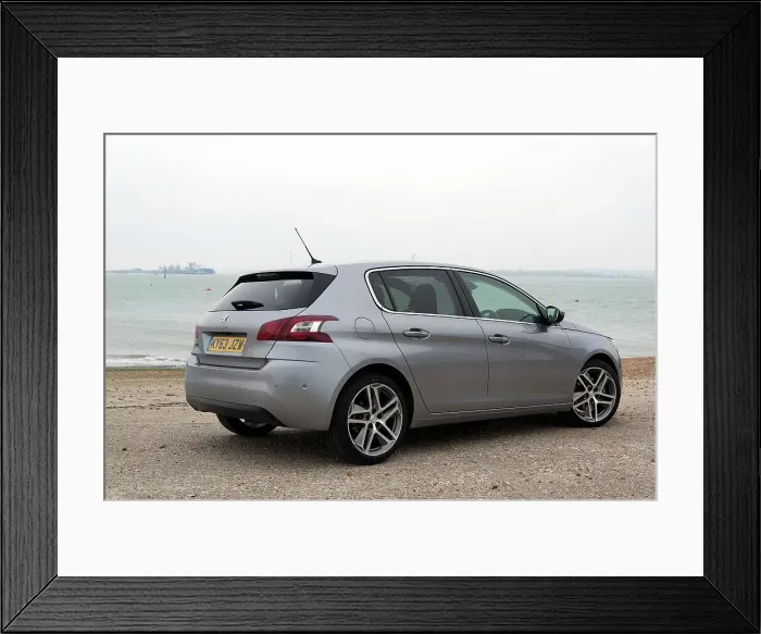 Framed Print : 2014 Peugeot 308 THP 156 Feline Framed Print : 2014 Peugeot 308 THP 156 Feline
