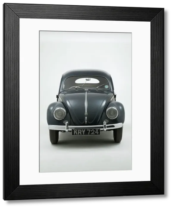 Framed Print : 1953 Volkswagen Beetle Export Framed Print : 1953 Volkswagen Beetle Export