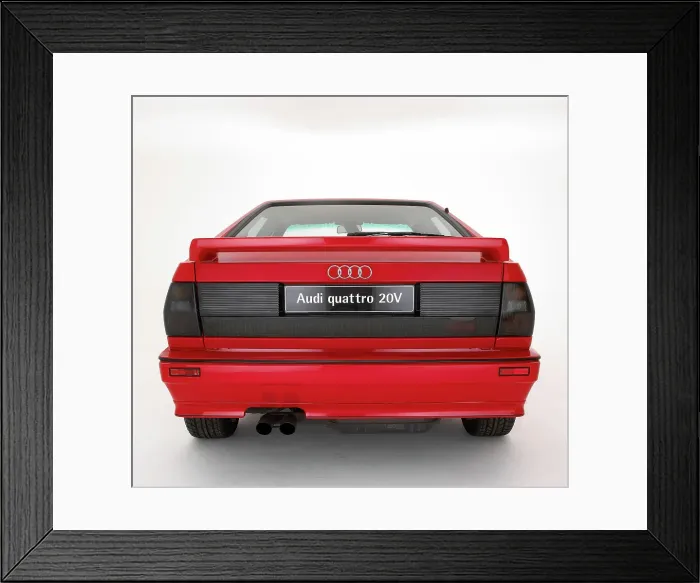 Framed Print : 1991 Audi Quattro 20v Framed Print : 1991 Audi Quattro 20v