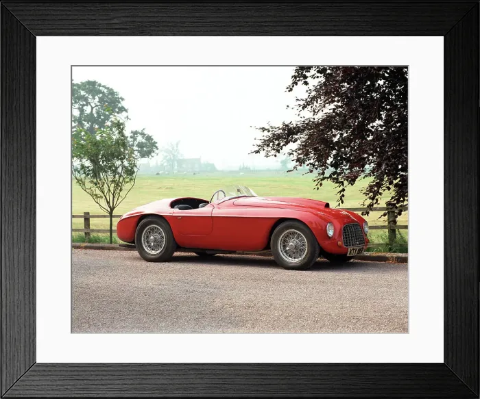 Framed Print : 1950 Ferrari 166 Barchetta