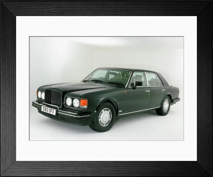 Framed Print : 1987 Bentley Turbo Framed Print : 1987 Bentley Turbo