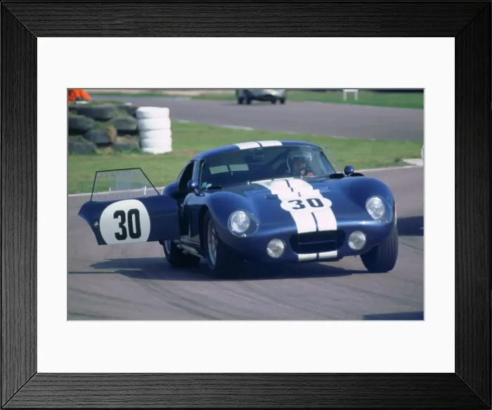 Framed Print : 1966 AC Shelby Cobra, 1998 Goodwood revival meeting Framed Print : 1966 AC Shelby Cobra, 1998 Goodwood revival meeting