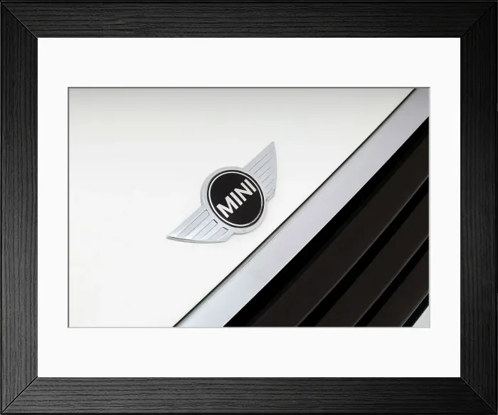 Framed Print : 2011 Mini One Convertible Framed Print : 2011 Mini One Convertible