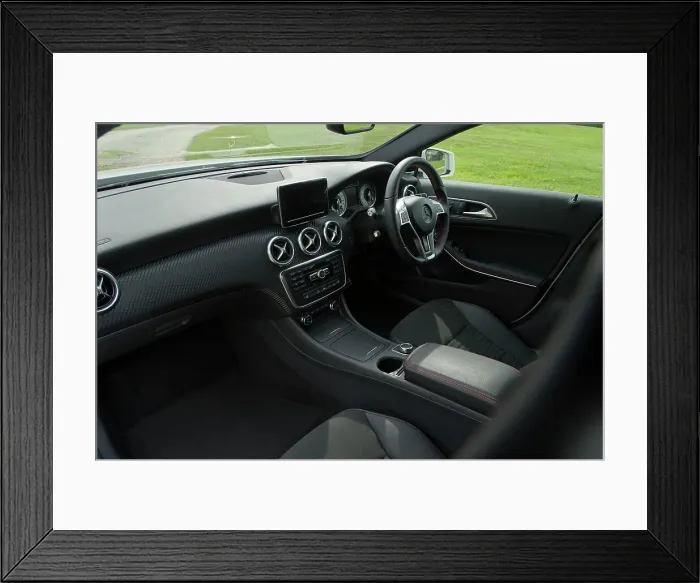 Framed Print : 2013 Mercedes Benz A Class 250 AMG Framed Print : 2013 Mercedes Benz A Class 250 AMG