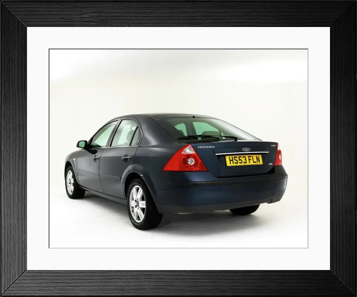 Framed Print : 2003 Ford Mondeo dci