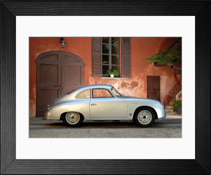 Framed Print : 1956 Porsche 356 A 1599 GS Carrera Framed Print : 1956 Porsche 356 A 1599 GS Carrera