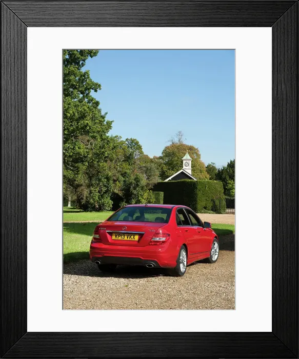 Framed Print : 2013 Mercedes Benz C350 AMG Framed Print : 2013 Mercedes Benz C350 AMG
