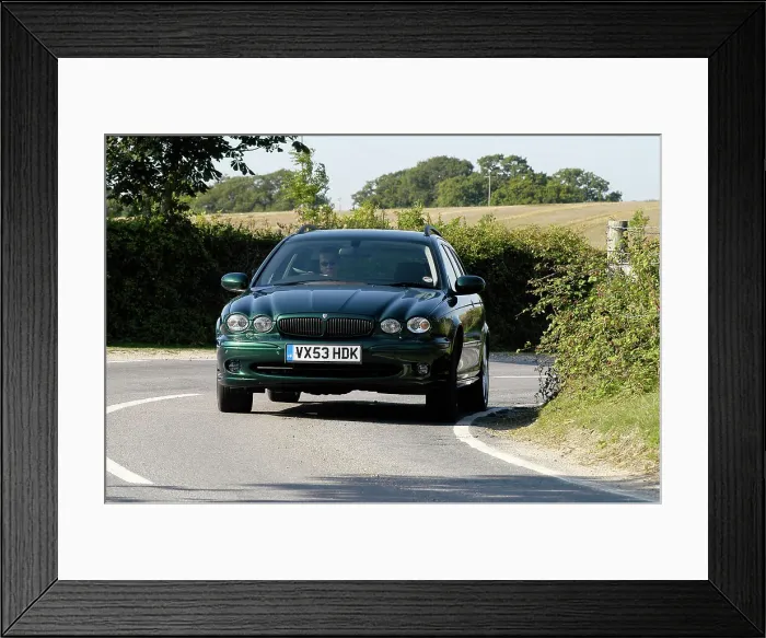Framed Print : 2003 Jaguar X Type Sport Estate Framed Print : 2003 Jaguar X Type Sport Estate