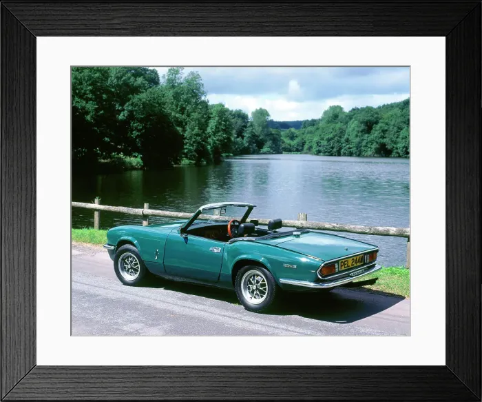 Framed Print : 1974 Triumph Spitfire MKIV Framed Print : 1974 Triumph Spitfire MKIV