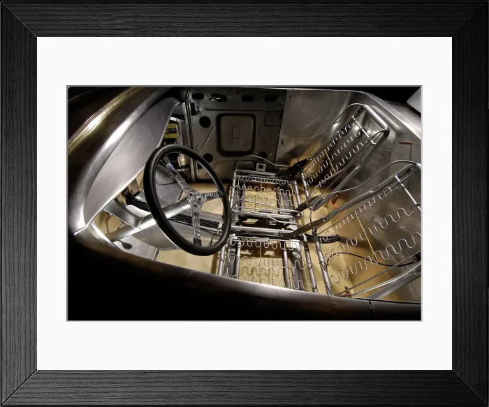Framed Print : Ford Hot rod custom metal body 1934. Artist: Simon Clay Framed Print : Ford Hot rod custom metal body 1934. Artist: Simon Clay