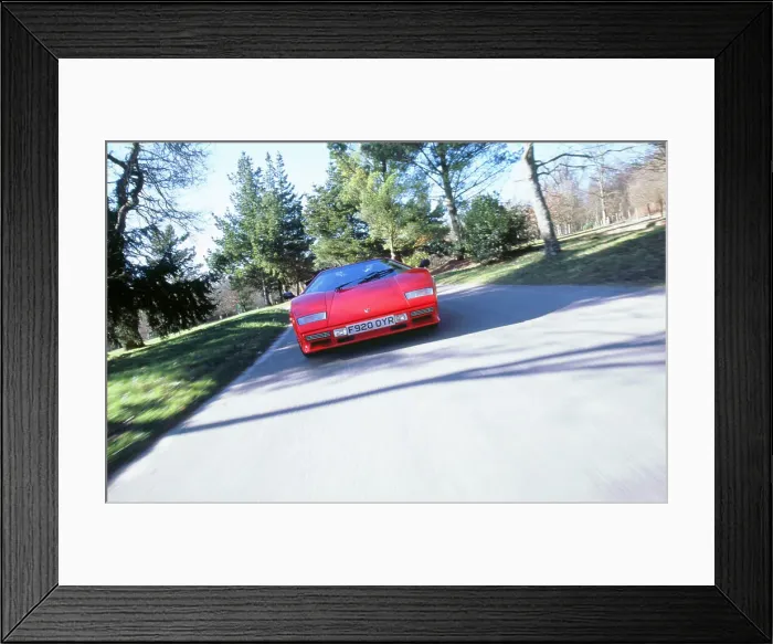 Framed Print : 1989 Lamborghini Countach Framed Print : 1989 Lamborghini Countach
