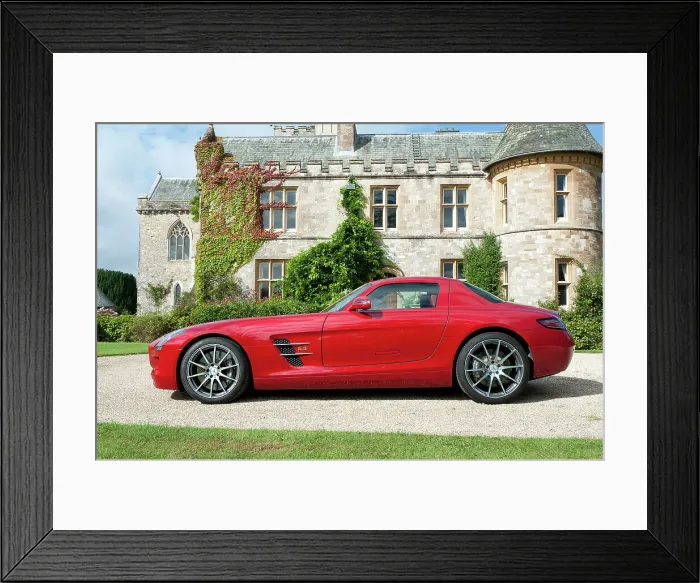 Framed Print : 2011 Mercedes Benz AMG SLS Framed Print : 2011 Mercedes Benz AMG SLS