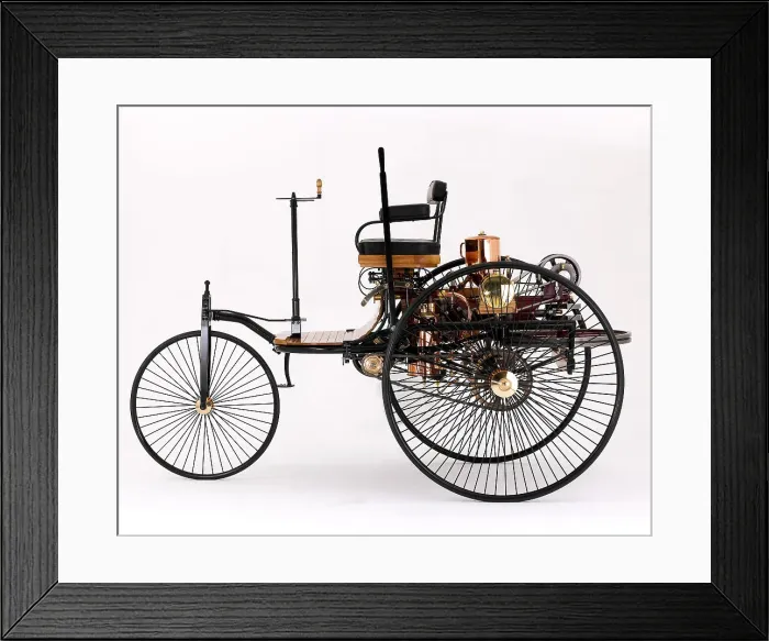 Framed Print : 1885 Benz Three Wheeler Framed Print : 1885 Benz Three Wheeler