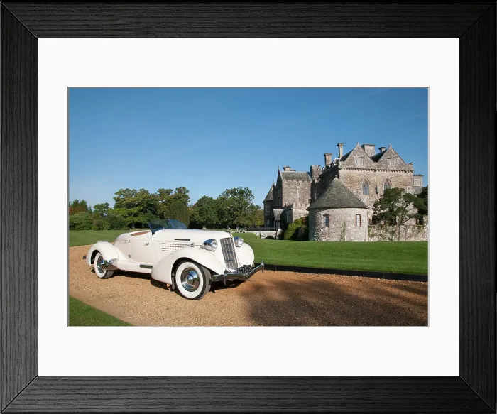 Framed Print : 1935 Auburn 851 Speedster Framed Print : 1935 Auburn 851 Speedster