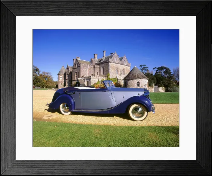 Framed Print : 1948 Rolls Royce Silver Wraith with Hooper coachwork Framed Print : 1948 Rolls Royce Silver Wraith with Hooper coachwork