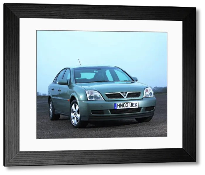 Framed Print : 2003 Vauxhall Vectra Framed Print : 2003 Vauxhall Vectra