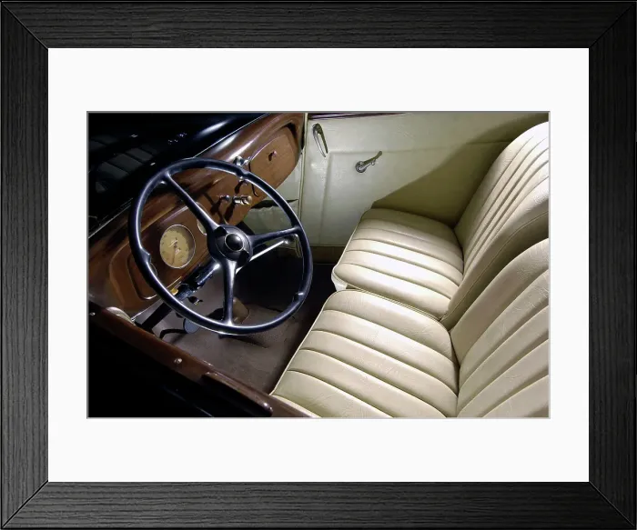 Framed Print : Ford Sedan custom 1934. Artist: Simon Clay Framed Print : Ford Sedan custom 1934. Artist: Simon Clay