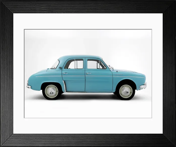 Framed Print : 1959 Renault Dauphine Framed Print : 1959 Renault Dauphine
