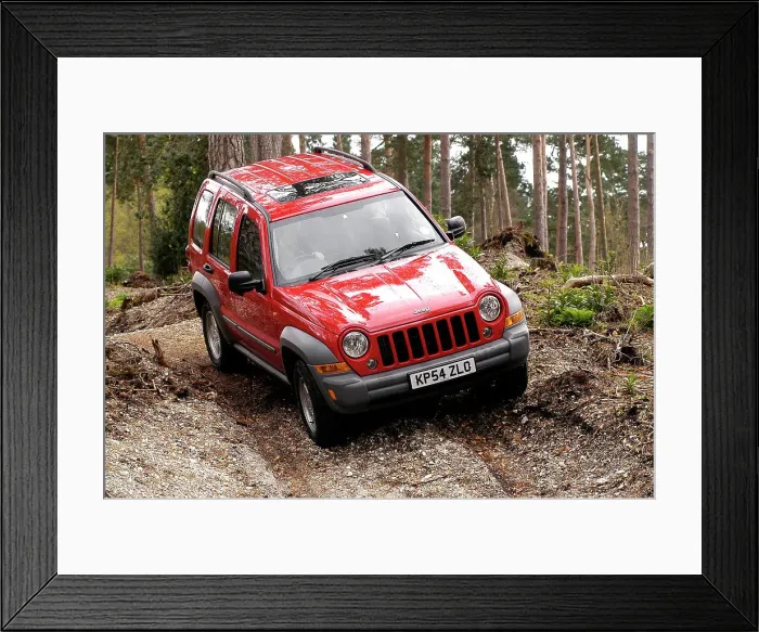 Framed Print : 2004 Jeep Cherokee Framed Print : 2004 Jeep Cherokee