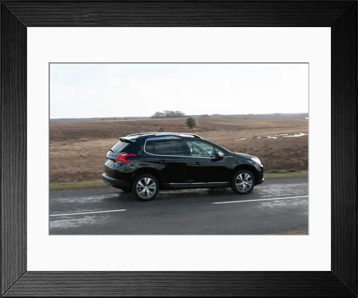 Framed Print : 2014 Peugeot 2008 Hdi Feline Framed Print : 2014 Peugeot 2008 Hdi Feline