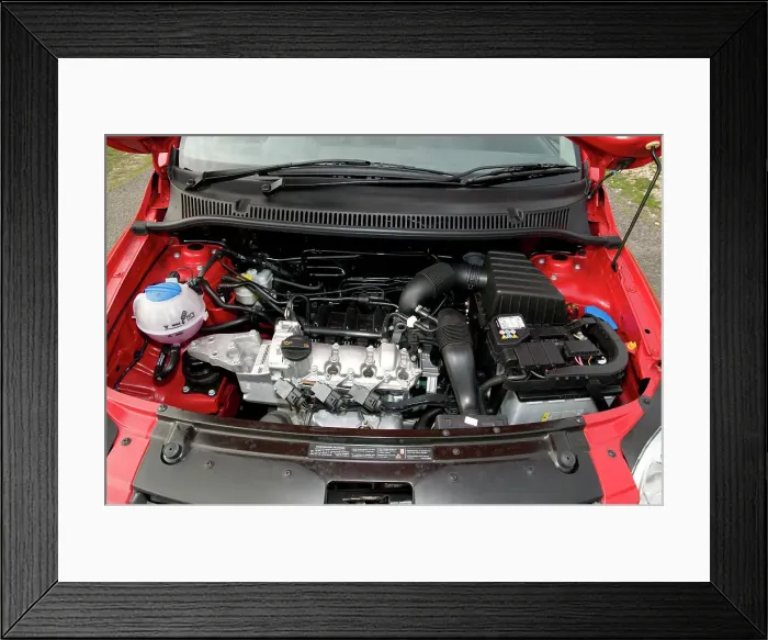 Framed Print : 2011 Volkswagen Fox Urban Framed Print : 2011 Volkswagen Fox Urban