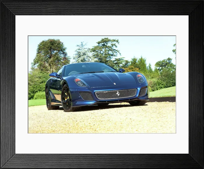 Framed Print : 2010 Ferrari 599 GTO Framed Print : 2010 Ferrari 599 GTO