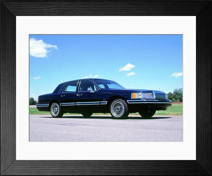 Framed Print : 1991 Lincoln Town Car Framed Print : 1991 Lincoln Town Car