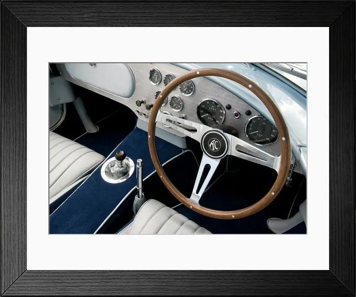 Framed Print : 1964 AC Cobra MKII 289 Framed Print : 1964 AC Cobra MKII 289