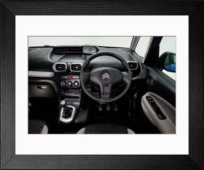 Framed Print : 2009 Citroen C3 Picasso Framed Print : 2009 Citroen C3 Picasso