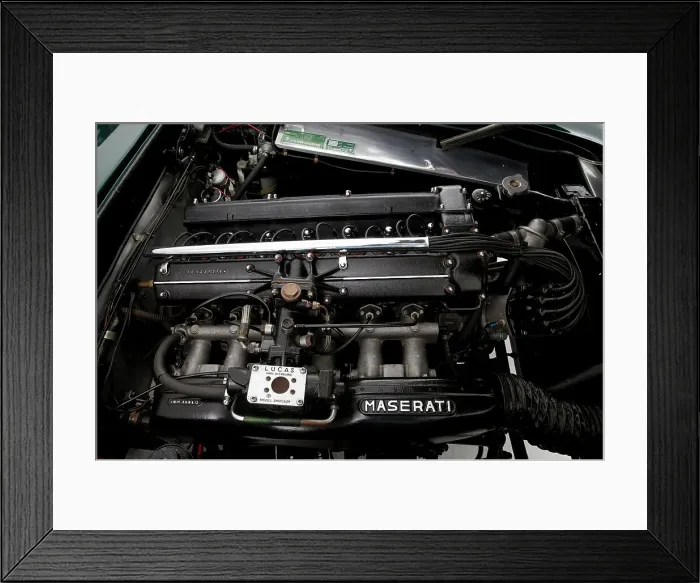 Framed Print : 1963 Maserati Sebring 3500GT Framed Print : 1963 Maserati Sebring 3500GT