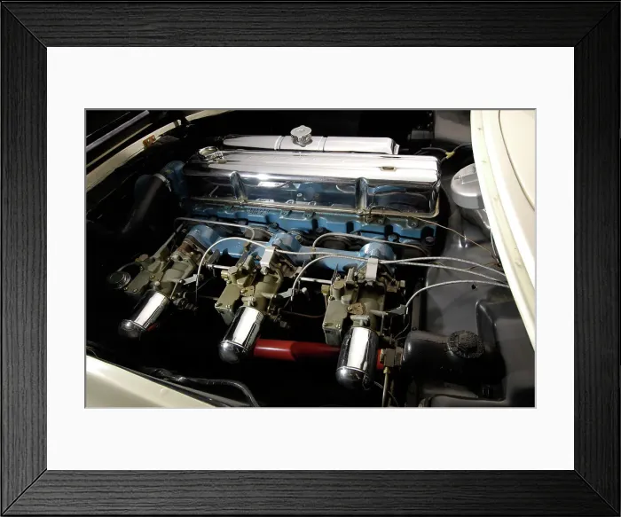 Framed Print : Chevrolet Corvette 1954. Artist: Simon Clay Framed Print : Chevrolet Corvette 1954. Artist: Simon Clay