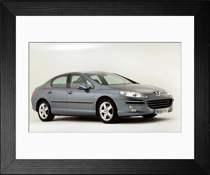 Framed Print : 2004 Peugeot 407 Framed Print : 2004 Peugeot 407