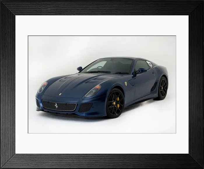 Framed Print : 2010 Ferrari 599 GTO Framed Print : 2010 Ferrari 599 GTO
