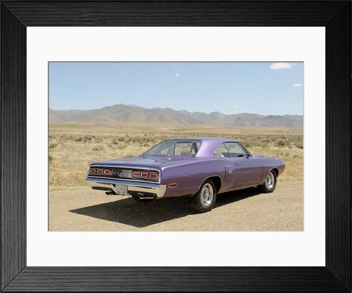 Framed Print : Dodge Coronet Hemi RT 1970. Artist: Simon Clay Framed Print : Dodge Coronet Hemi RT 1970. Artist: Simon Clay