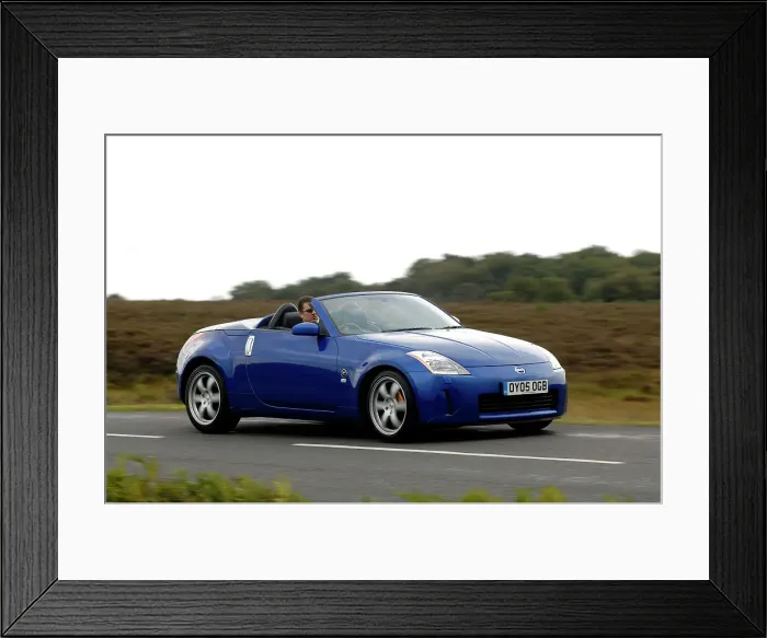 Framed Print : 2005 Nissan 350Z Framed Print : 2005 Nissan 350Z