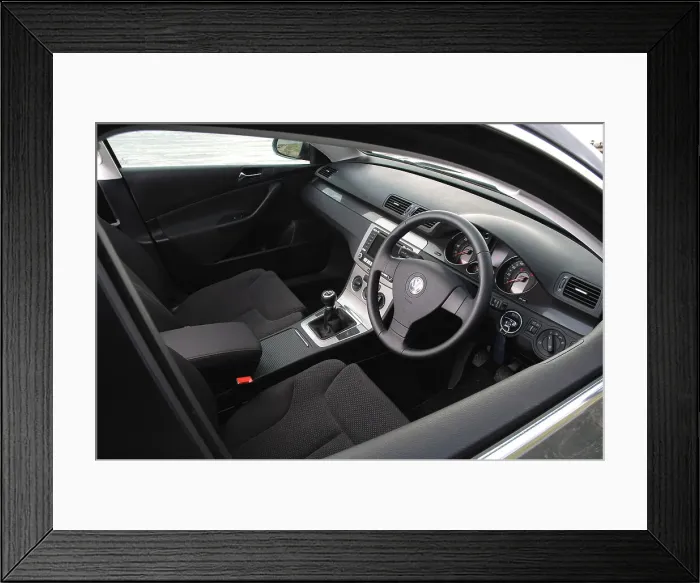 Framed Print : 2006 Volkswagen Passat 2.0 Tdi Estate Framed Print : 2006 Volkswagen Passat 2.0 Tdi Estate