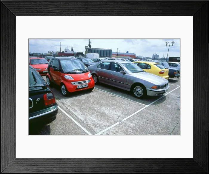 Framed Print : 2001 Smart car Framed Print : 2001 Smart car