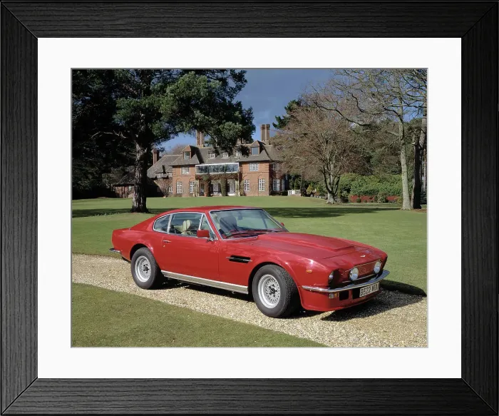 Framed Print : 1985 Aston Martin Vantage Framed Print : 1985 Aston Martin Vantage