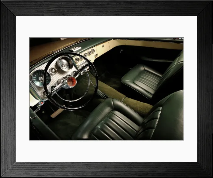 Framed Print : Dual Ghia 1957. Artist: Simon Clay