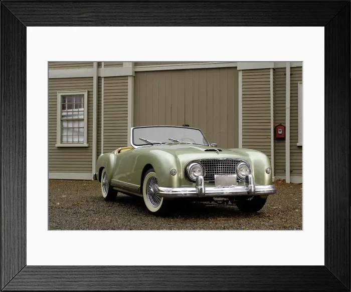Framed Print : Nash Healey 1953. Artist: Simon Clay Framed Print : Nash Healey 1953. Artist: Simon Clay