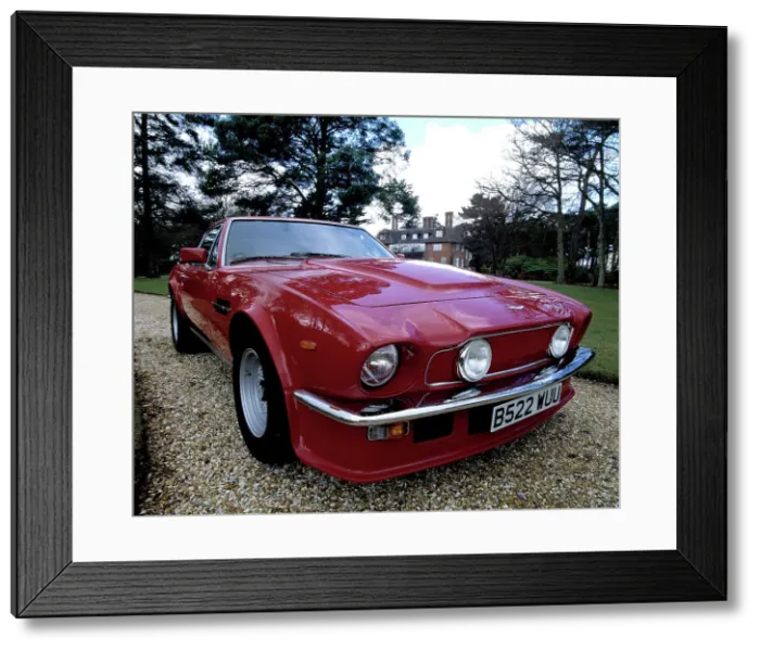 Framed Print : 1985 Aston Martin Vantage Framed Print : 1985 Aston Martin Vantage