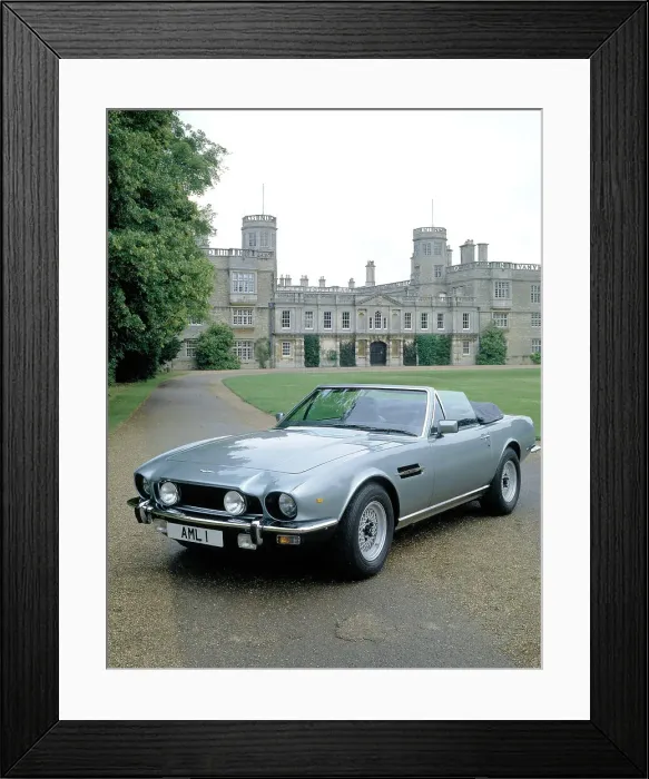 Framed Print : 1987 Aston Martin V8 Volante Framed Print : 1987 Aston Martin V8 Volante