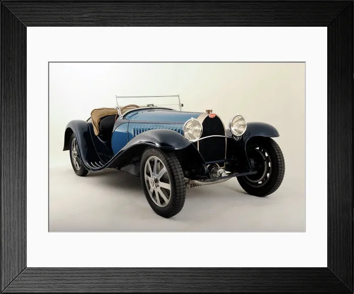 Framed Print : Bugatti type 55 1932. Artist: Simon Clay Framed Print : Bugatti type 55 1932. Artist: Simon Clay