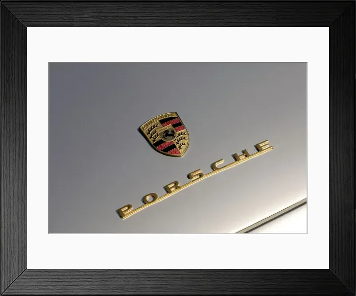 Framed Print : 1956 Porsche Spyder - James Dean replica. Artist: Simon Clay Framed Print : 1956 Porsche Spyder - James Dean replica. Artist: Simon Clay