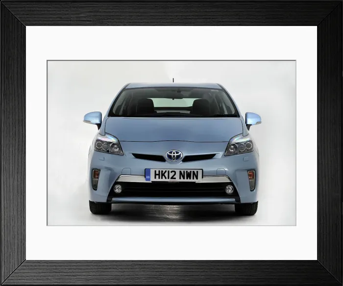 Framed Print : 2012 Toyota Prius Framed Print : 2012 Toyota Prius